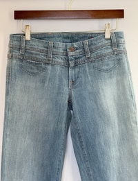 Citizens Of Humanity Low Rise Bell Bottom Jeans, Light Wash