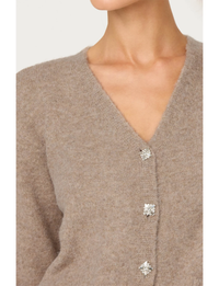 Grle Cardigan, Taupe