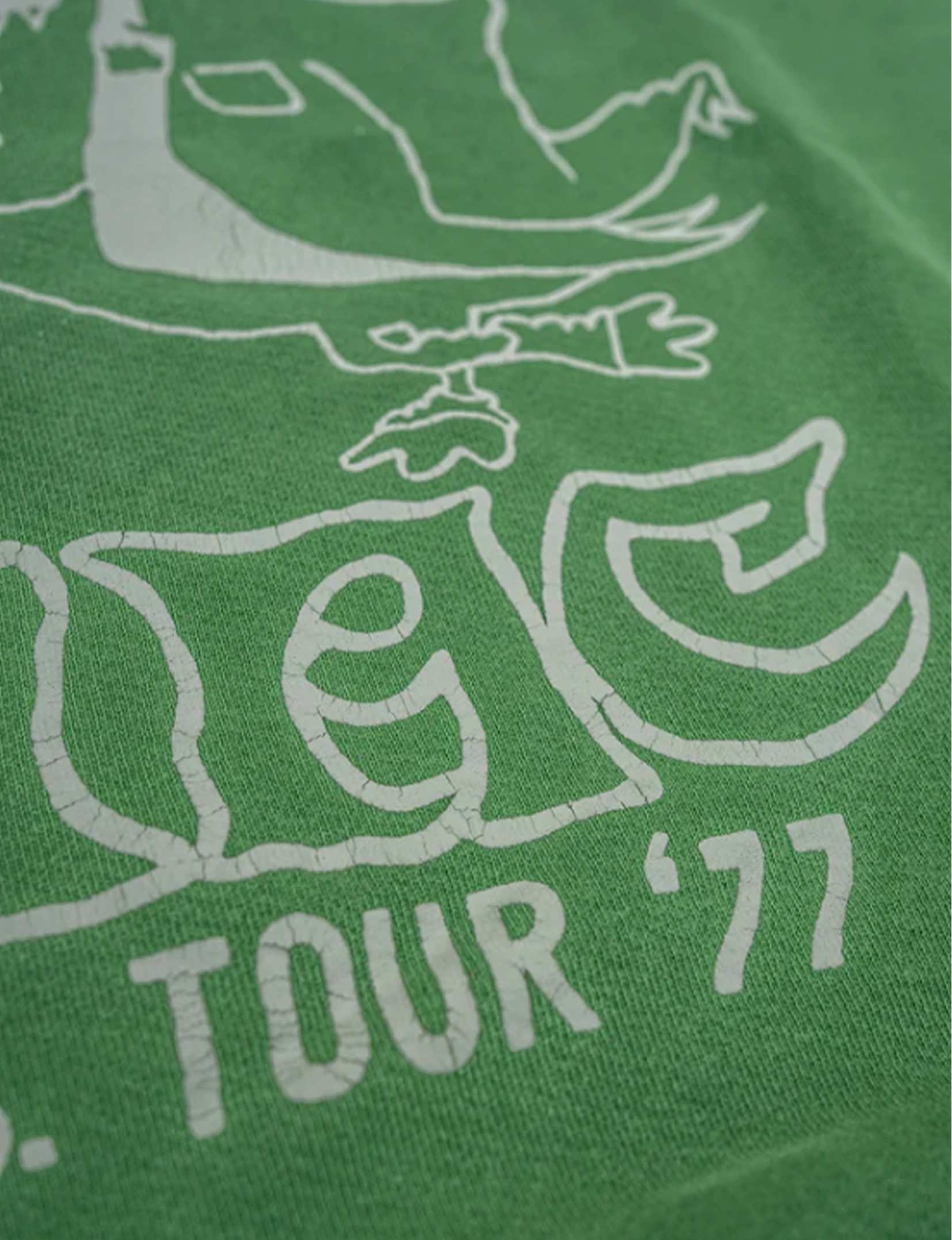 Fleetwood Mac Landslide Sweatshirt, Leaf Green