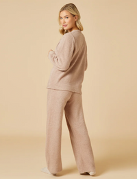 Marshmallow Reverse Seam Bracelet Lounge Set, Coco