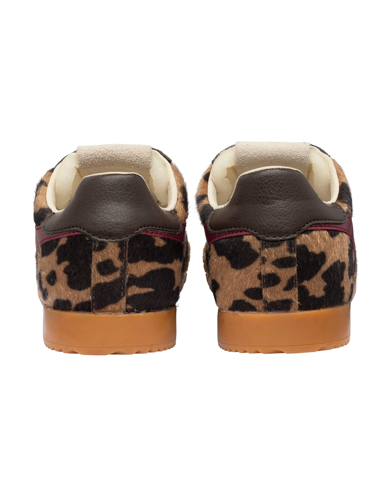 Elan Savanna Sneaker, Tan Cow/Cerise/Mocha