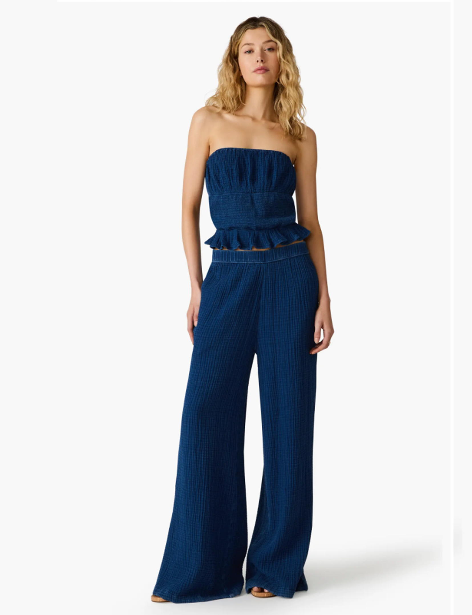 Harbor Top, Soft Indigo