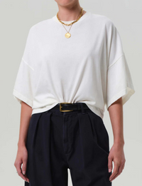 Cape Tee, White