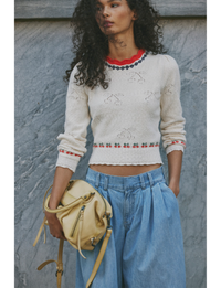 Tilly Pullover, Coconut Milk/Combo