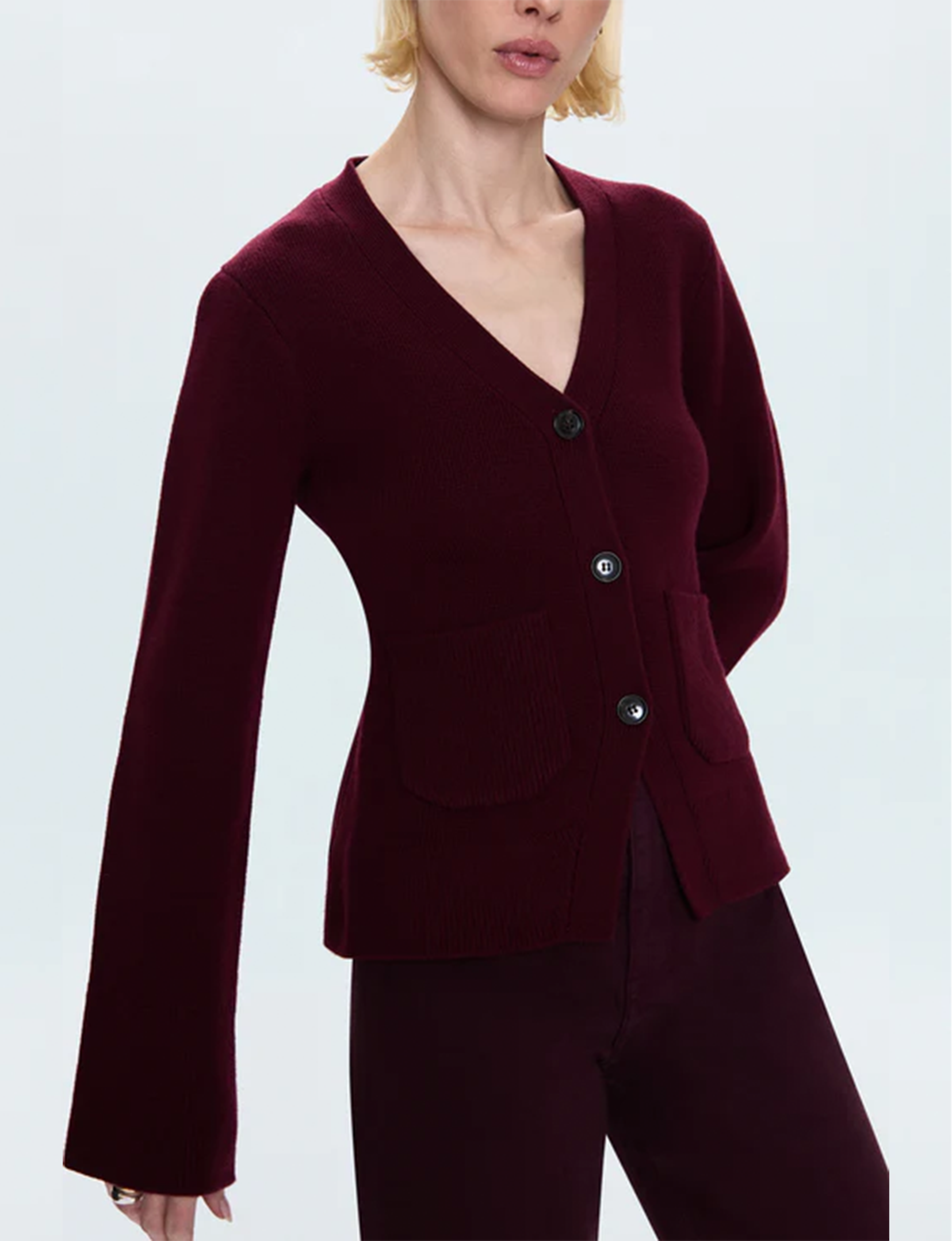 Aeron Cardigan, Claret