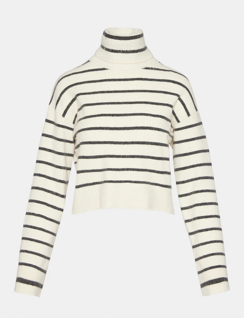 Narsha Sweater, Ivory Stripe