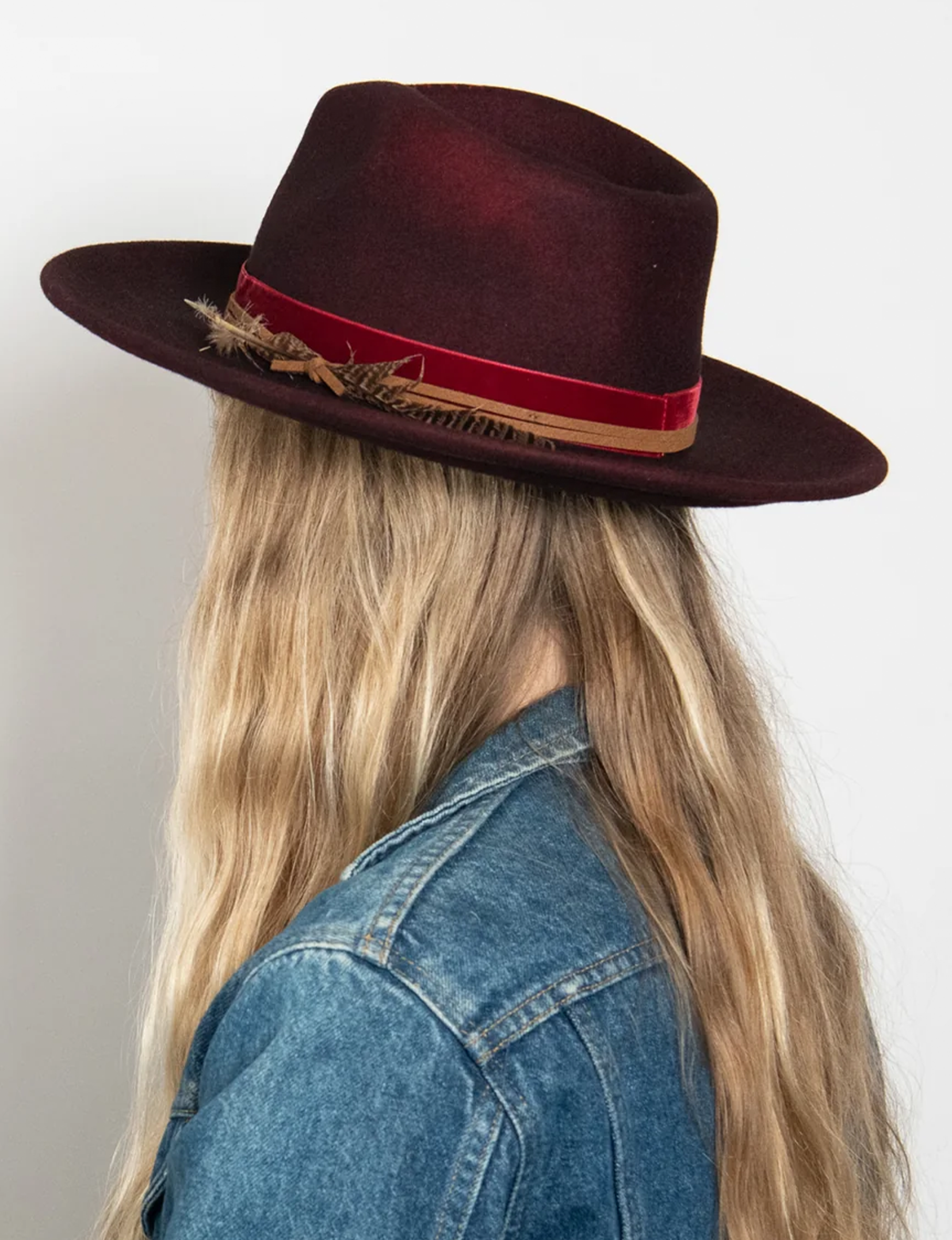 Jared Boho Hat, Wine