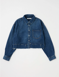 Leipsic Tiered Shirt, Blue