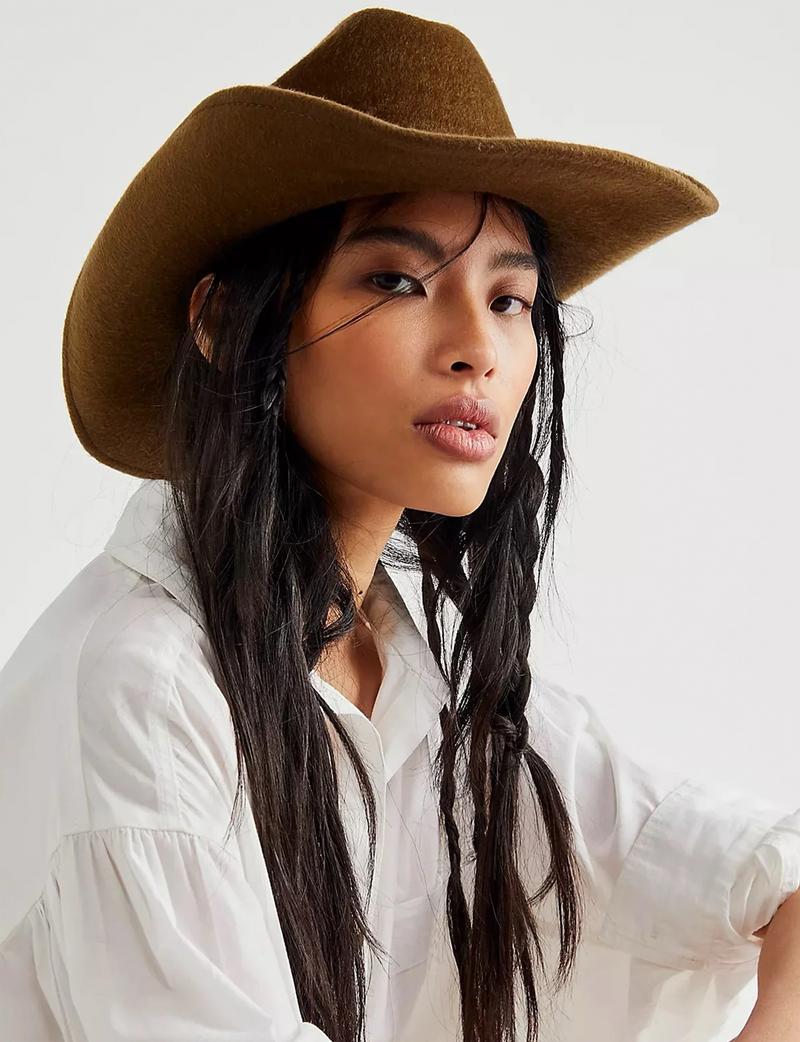 McGraw Felt Cowboy Hat, Tobacco