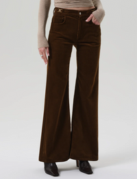 Kimberly Horsebit Flare, Manuka Corduroy