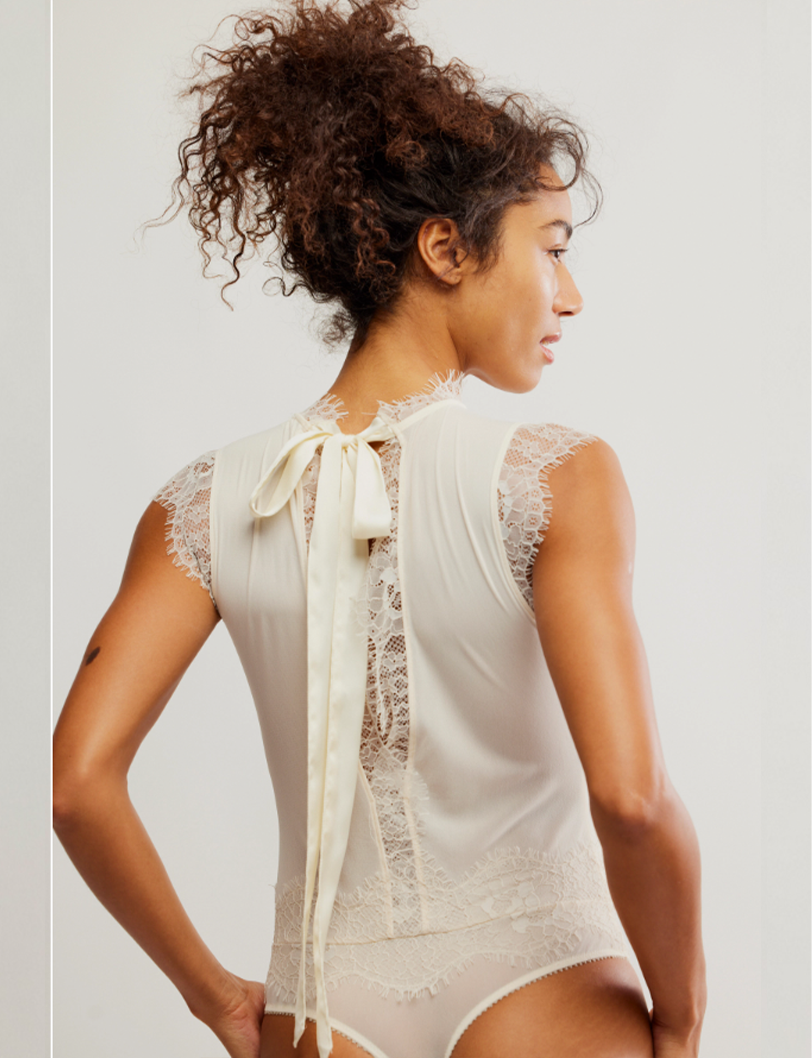 Sweet Nothings Bodysuit, Tea