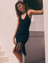 Kate Sweater Dress, Black
