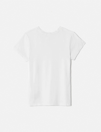 60s Slim Tee, Optic White