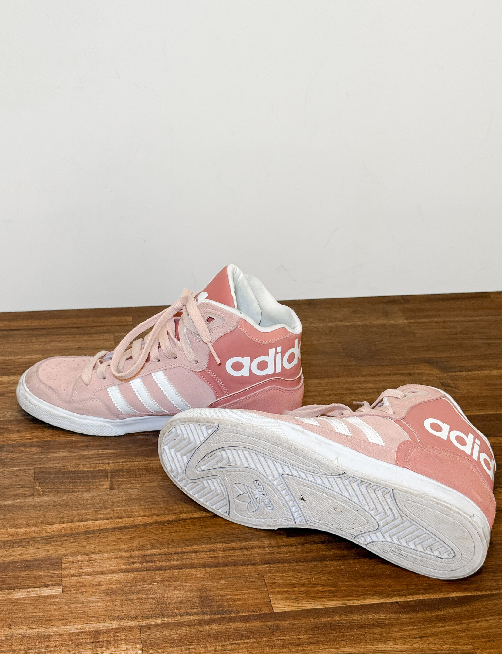 Adidas High Top Sneaker, Pink