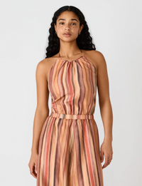 Dalina Dress, Multi/Stripe