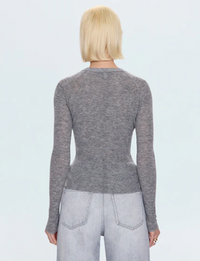 Juno Sweater, Heather/Charcoal