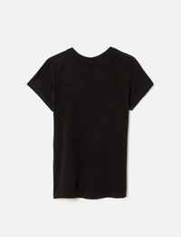 60s Slim Tee, Washed Black