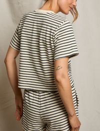 Lainey Rugby Crew, Navy/Multi