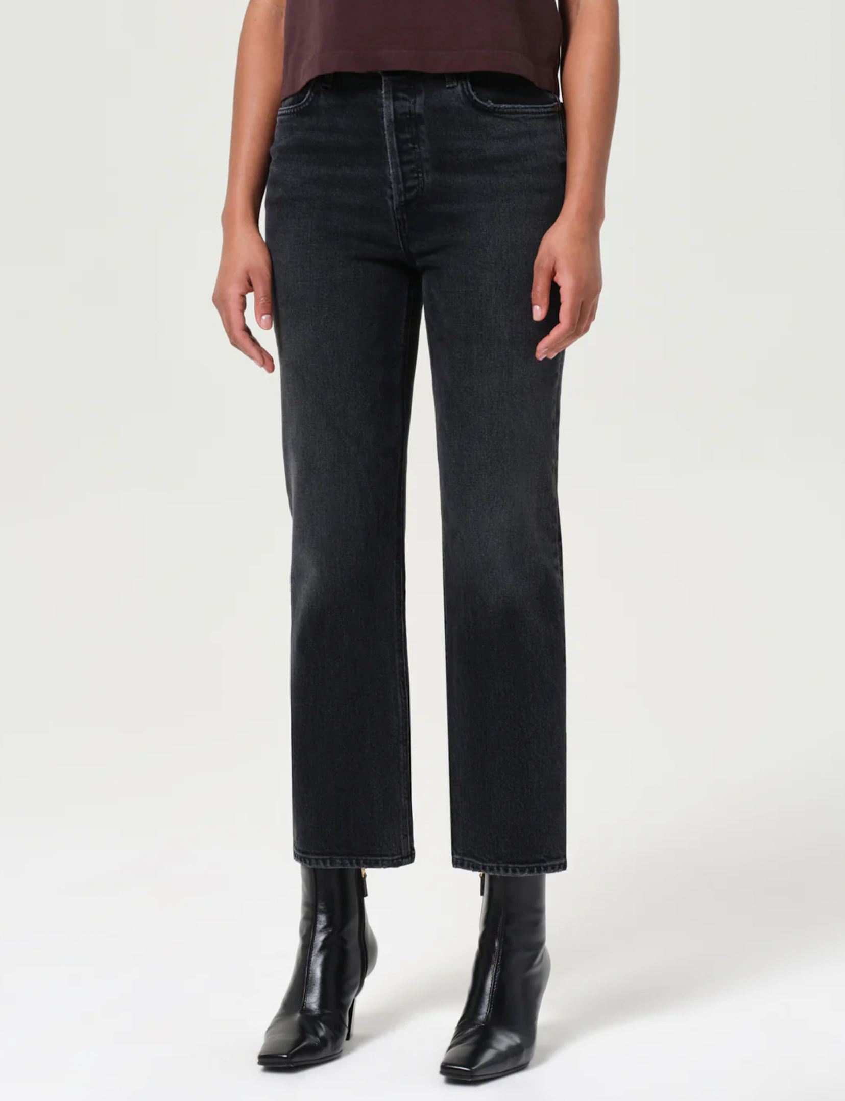 90's Pinch Waist Crop, Radius