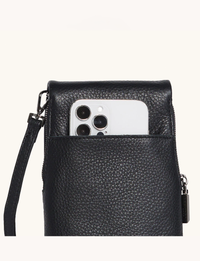VIP Mobile Crossbody, Black/Gunmetal