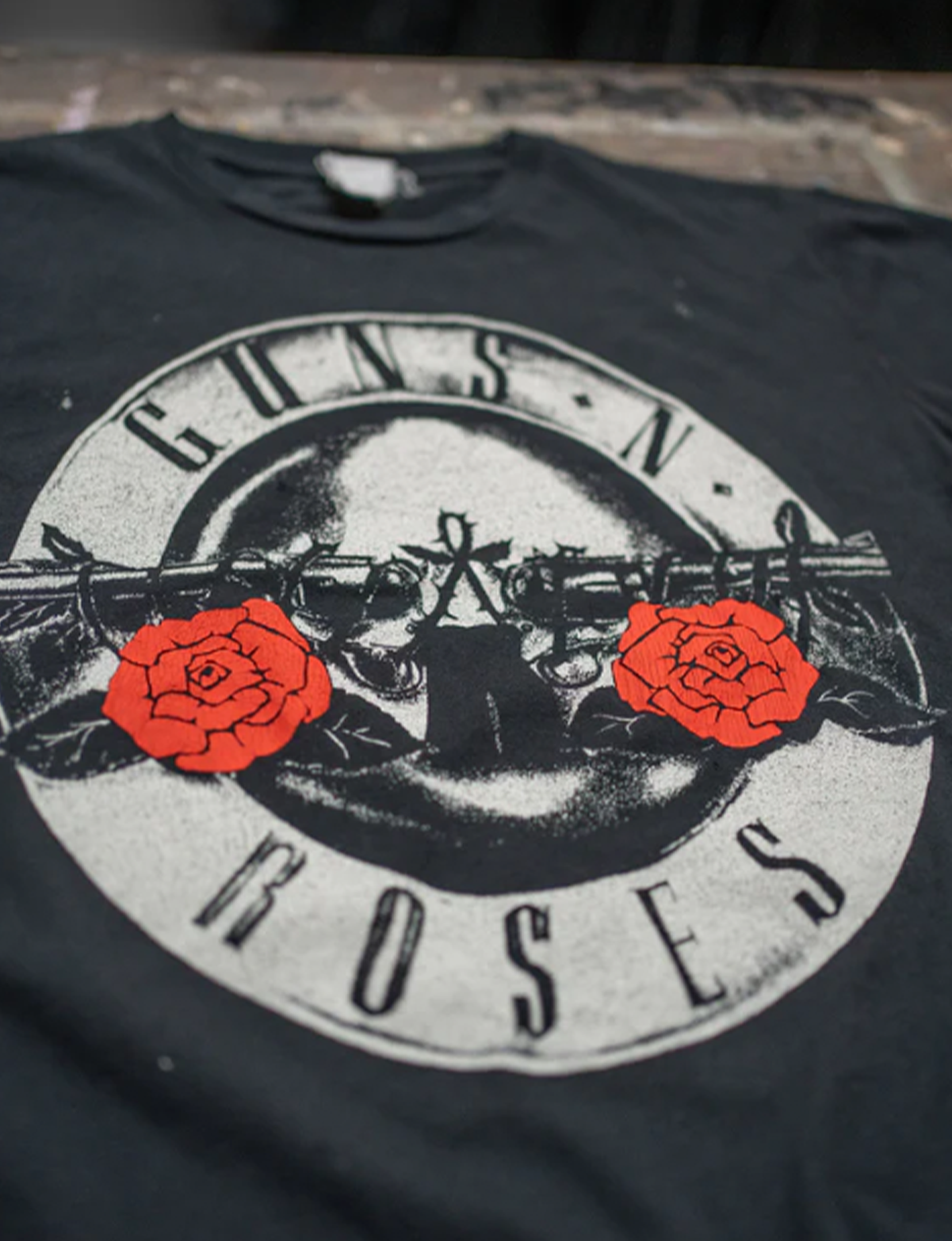 GNR Welcome to the Jungle Crew Tee, Coal