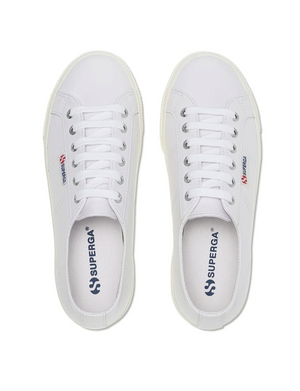 2790 Nappa Leather Platform Sneaker Optic White Punch Clothing