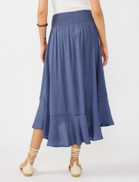 Kyla Skirt, Slate Blue