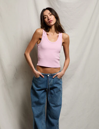 Blondie Tank, Sugar Pink