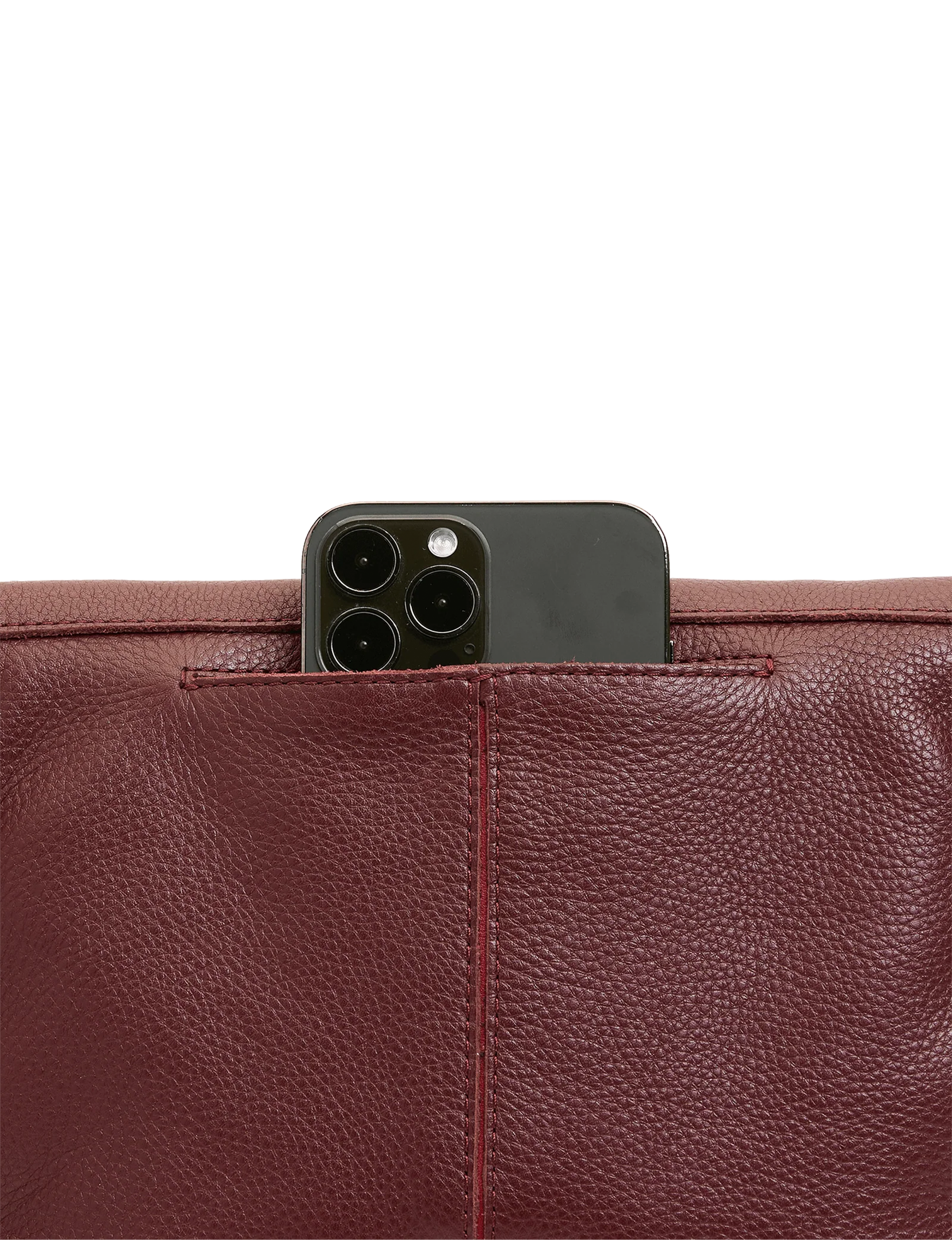VIP Medium Handbag, Cherrywood/Bushed Gold