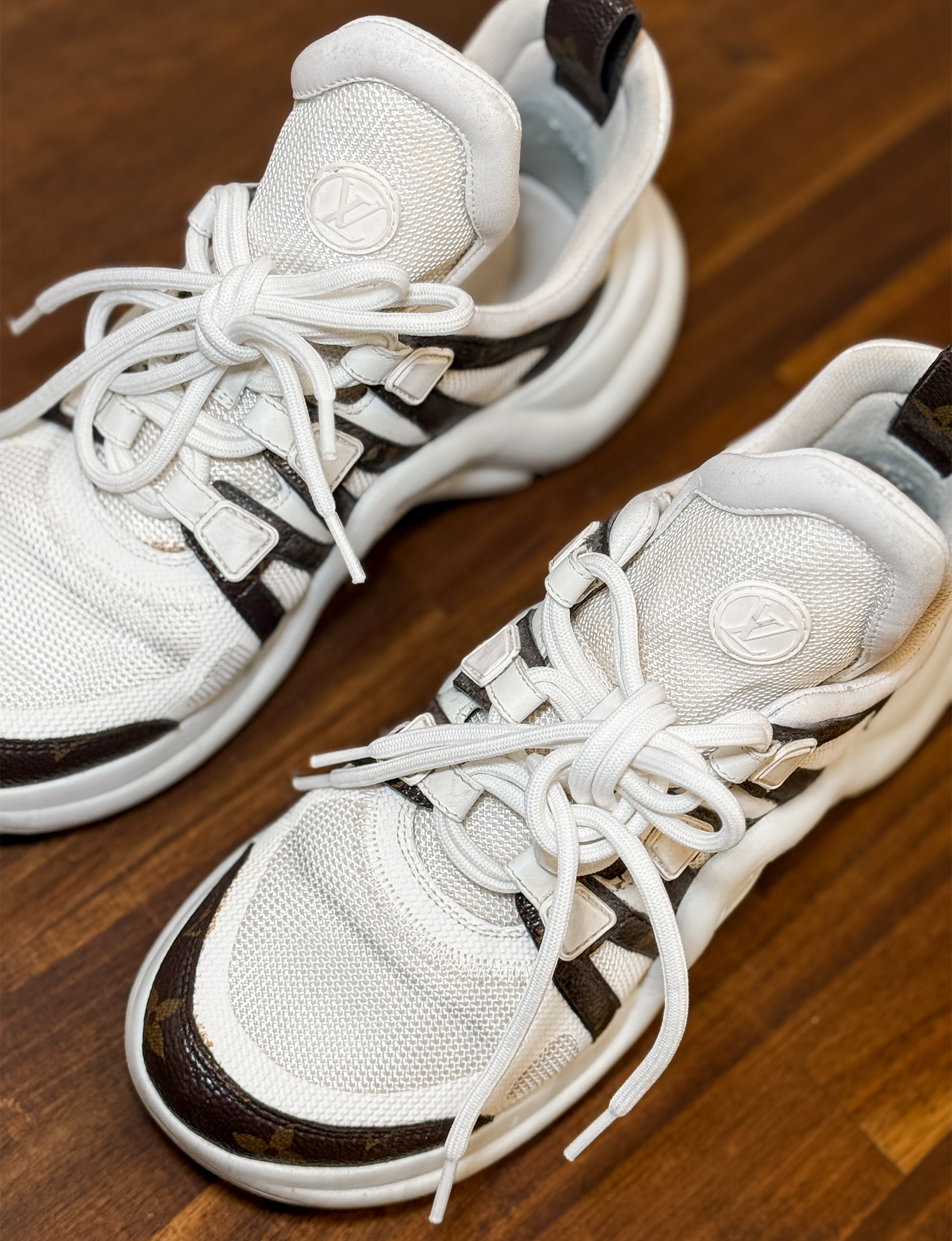 Louis Vuitton Archlight Monogram Sneakers, White