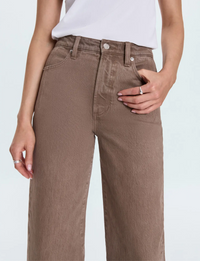 Kyra Ankle High Rise Bowed Ankle, Tannin