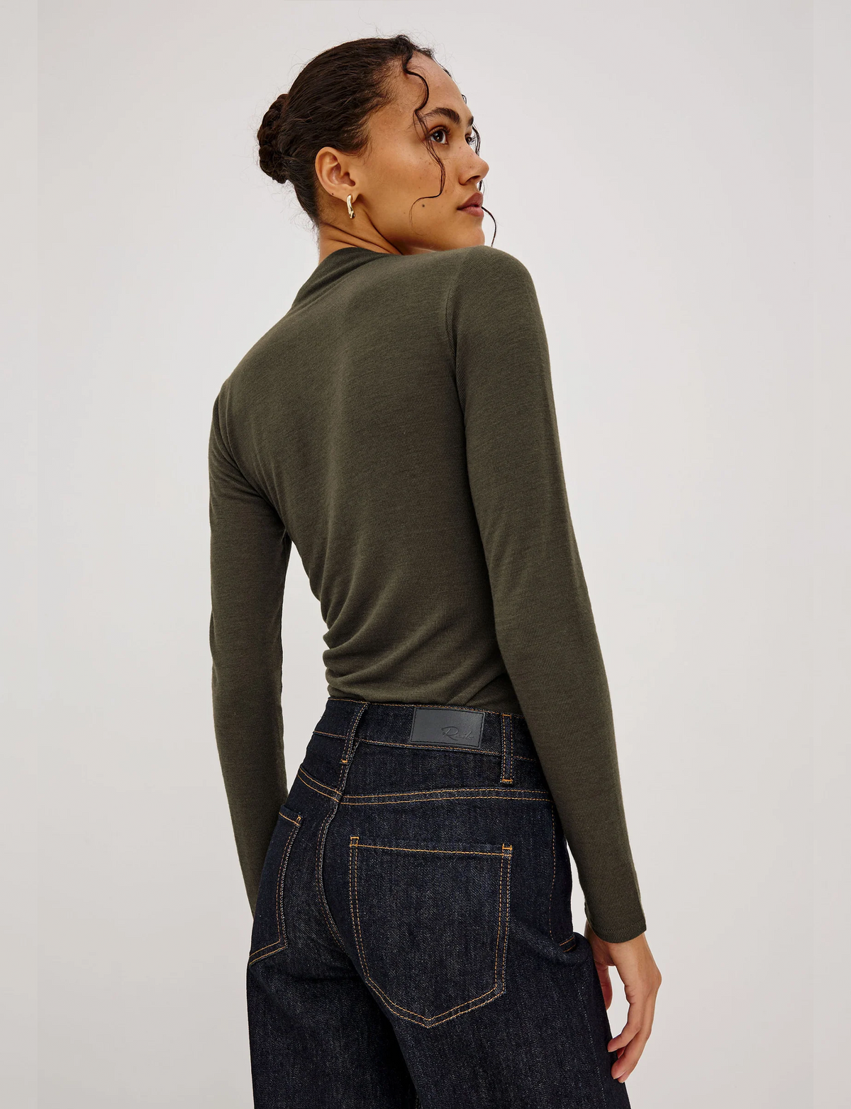 Rails Joelle Top, Heather/Olive