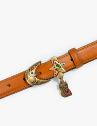 Charm School Belt, Brown