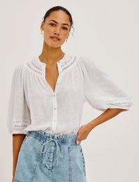 Theia Blouse, White