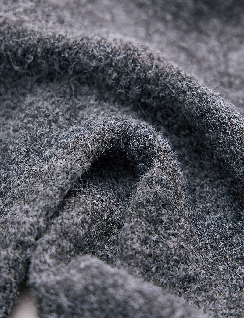 School Girl Cardi, Charcoal Heather