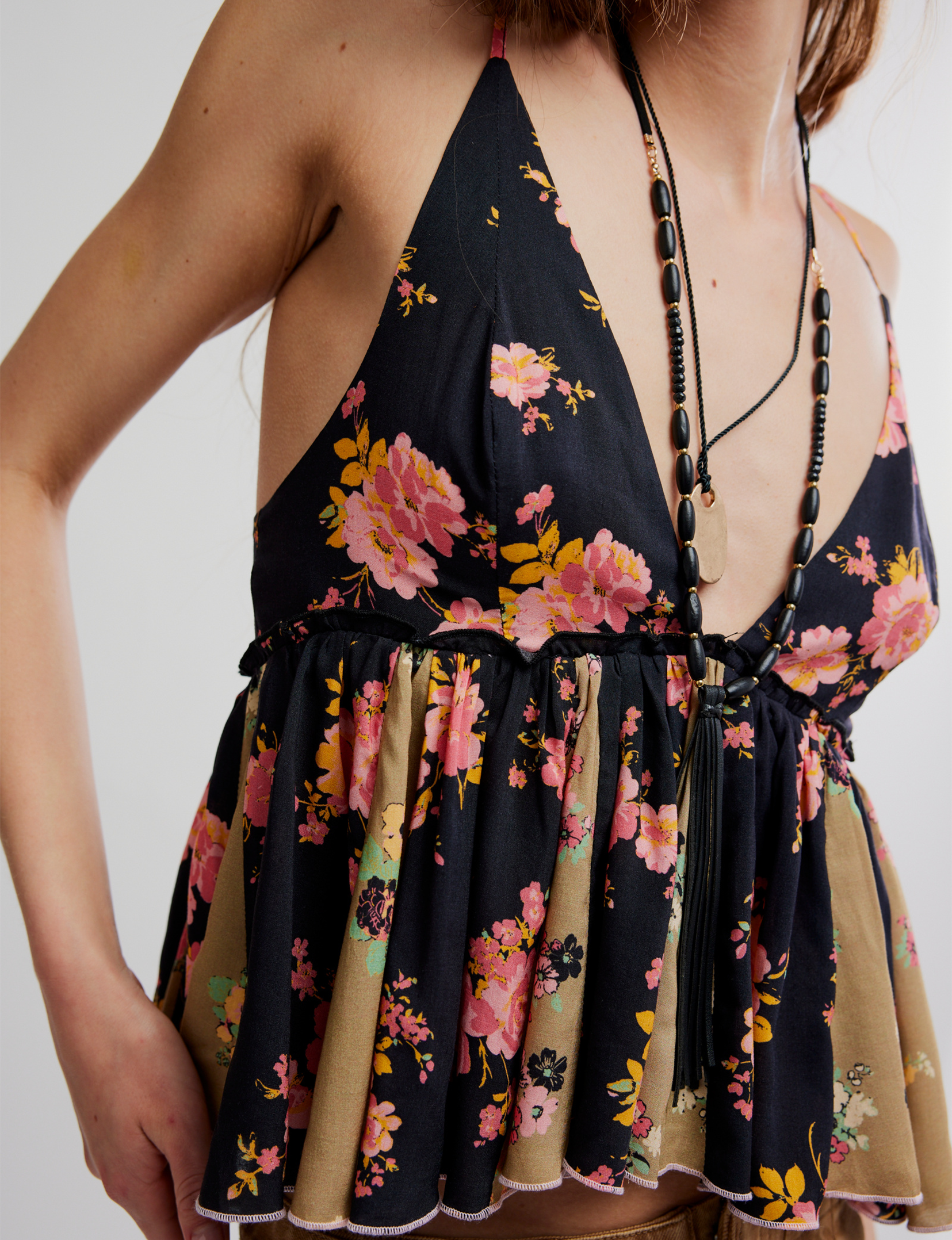 Tillie Top, Black/Combo