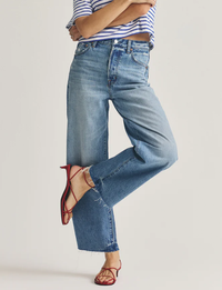 Tate Crop Denim, Ablaze