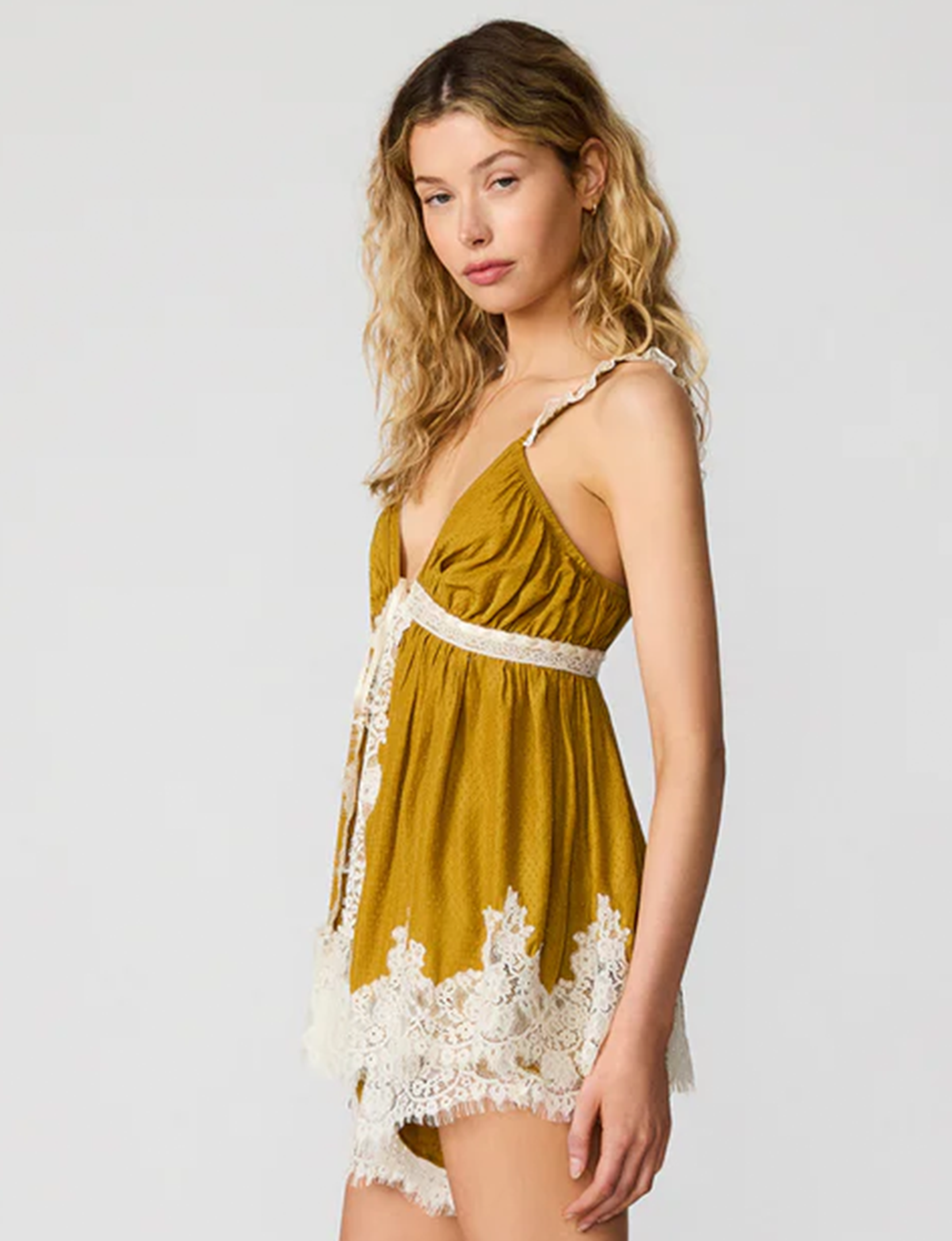 Mazie Top, Thyme Green