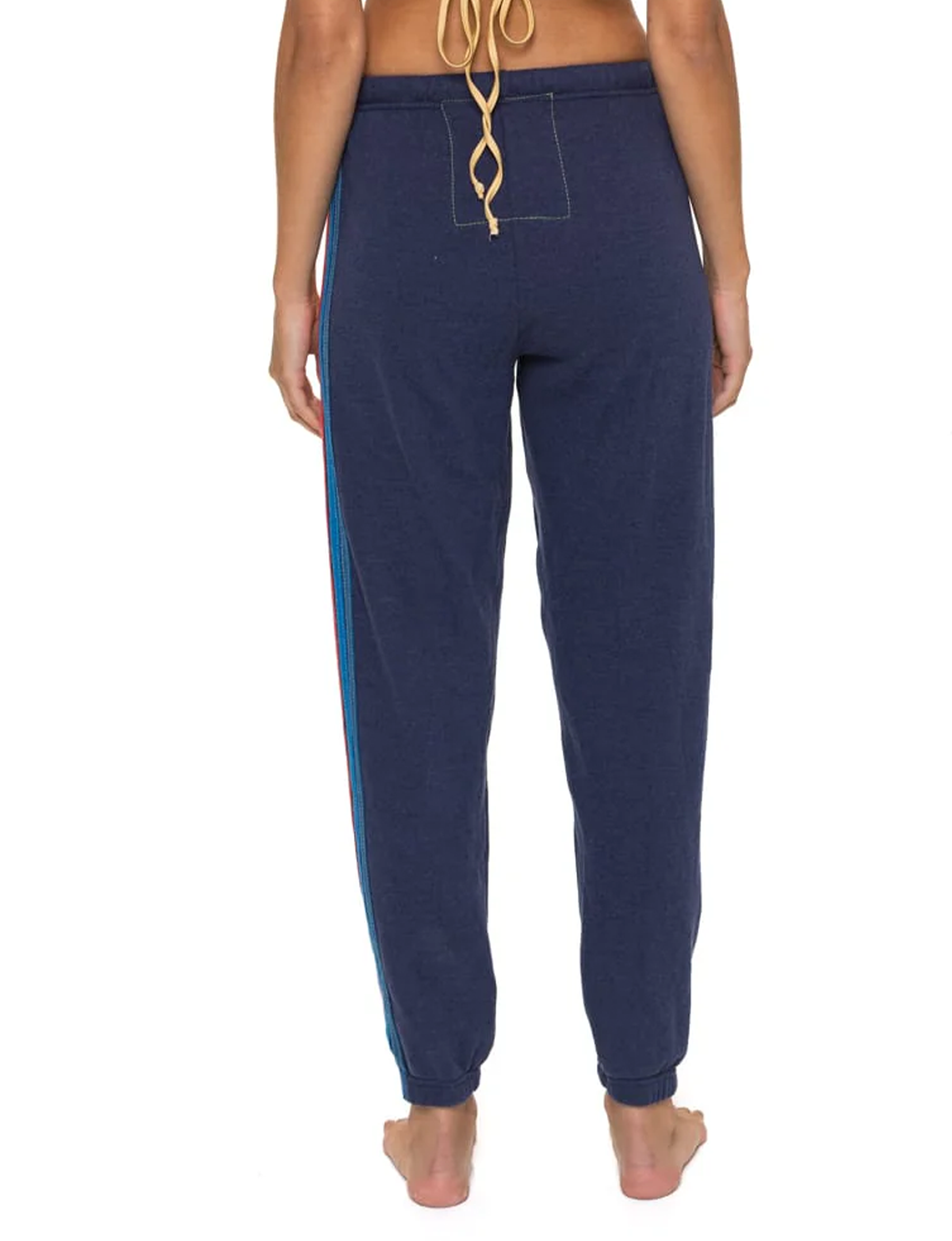 5 Stripe Sweatpants, Navy/Multi