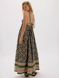 Sorrento Stroll Printed Maxi, Blueberry/Combo