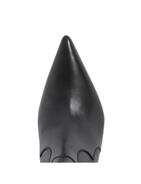 Dallas Boot, Black Leather