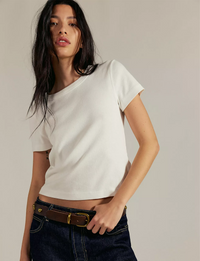 WTF Atlas Crew Tee, Clean Ivory