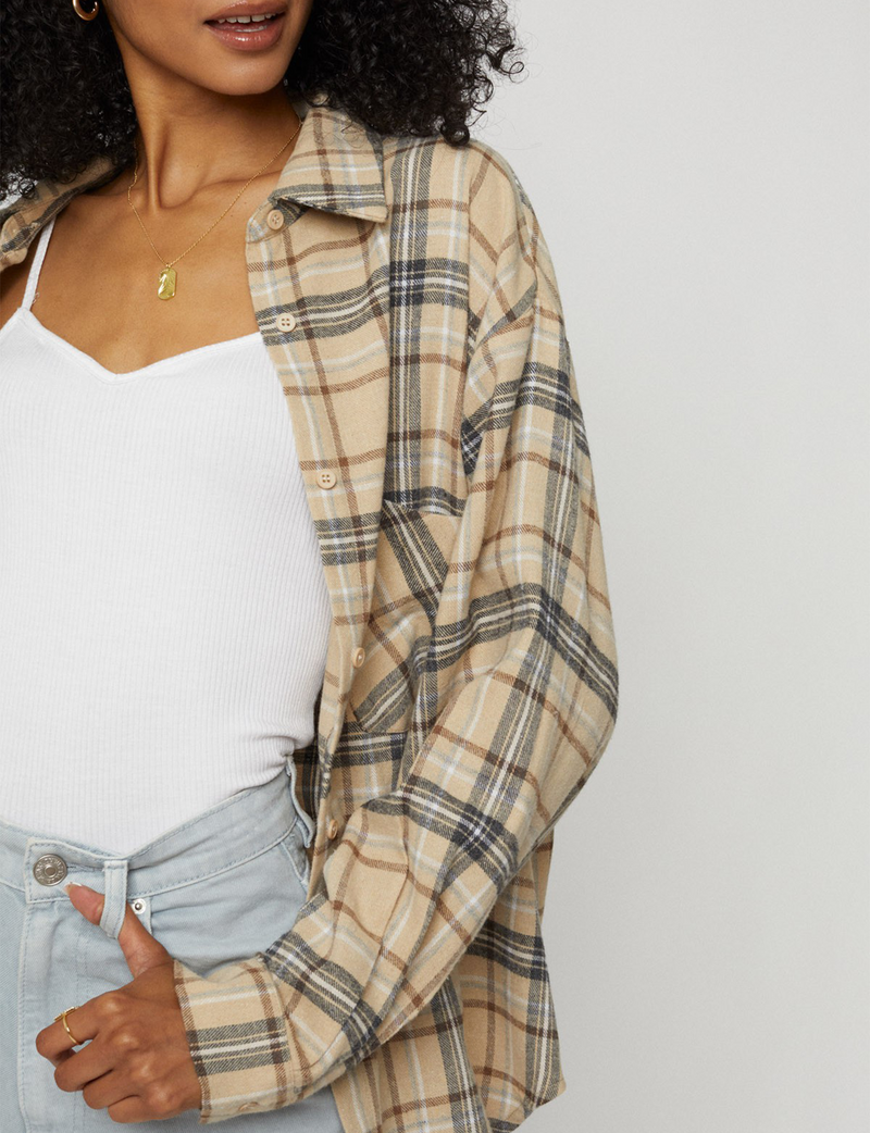 Harvest Flannel, Beige