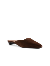 Mocktail Mule, Dark Brown/Suede