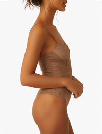 Night Rhythm Bodysuit, Cocoa