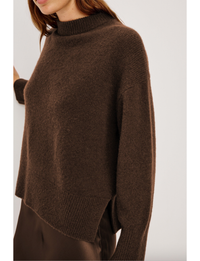 Miranda Sweater, Chocolate