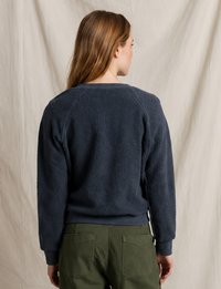 Zuri Reverse Fleece Sweatshirt, Turbulence