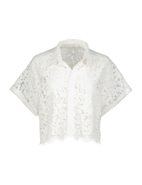 Josephine Lace Top, Salt