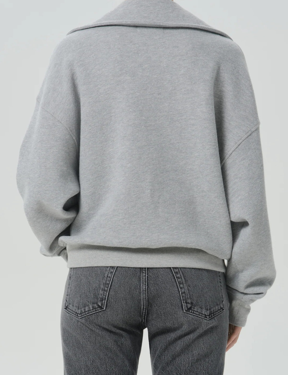 Trapeze Pullover, Heather Grey