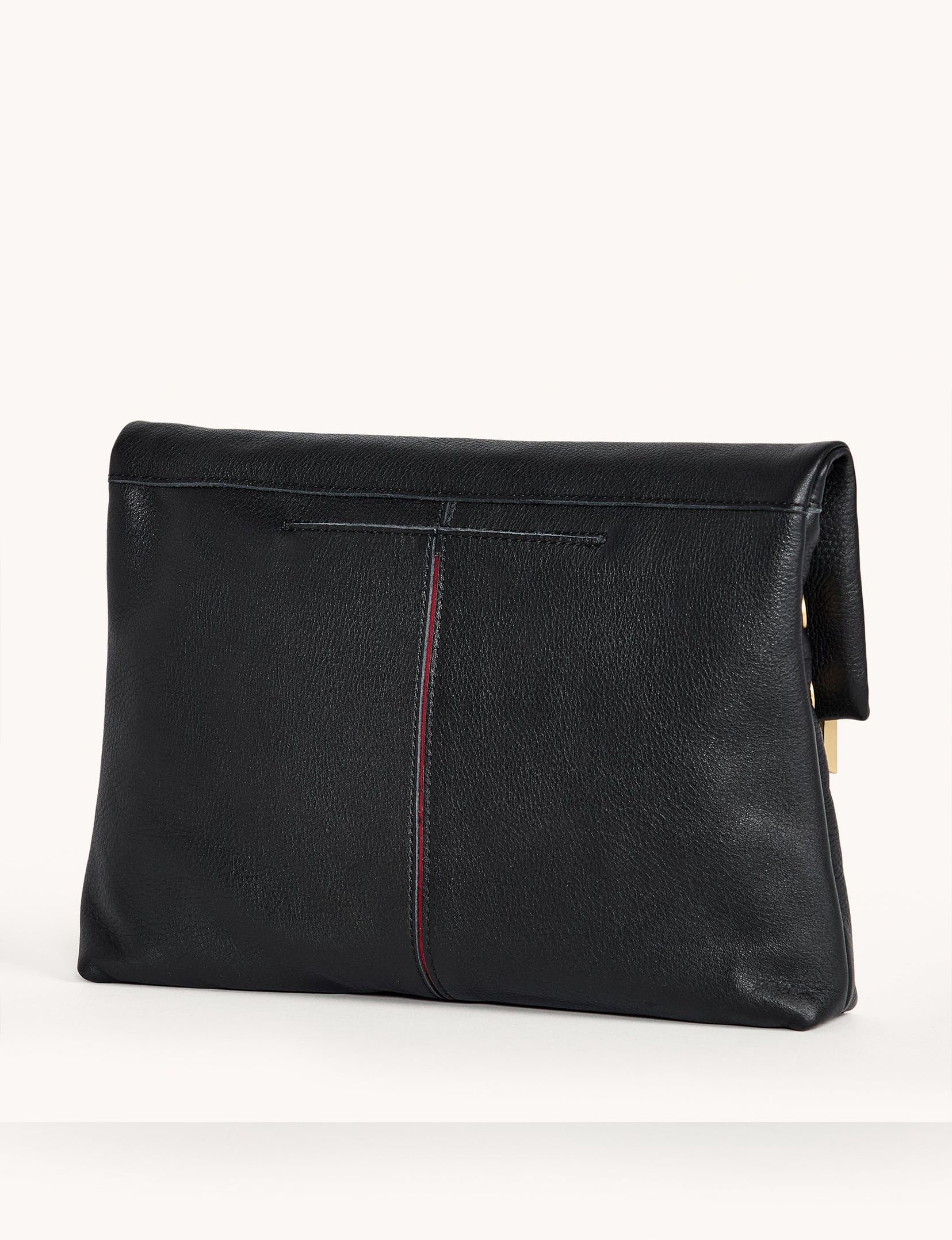 VIP Large Handbag, Black/Bushed Gold